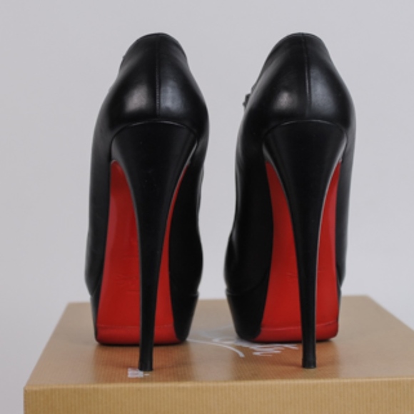 Christian Louboutin Pyramid 150 heel pumps 39.5 red bottom shoes - Picture 7 of 8
